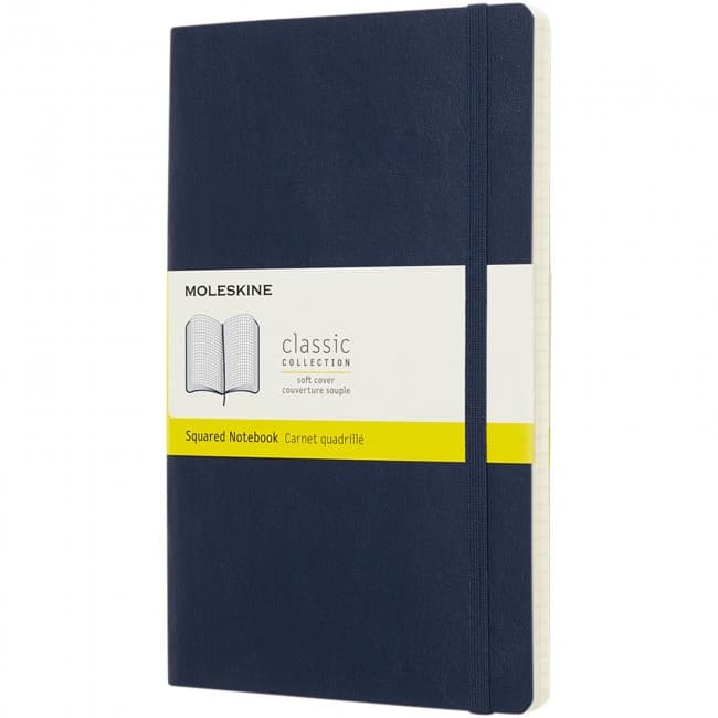 Custom Printed Classic L soft cover notebook - squared - Image 2