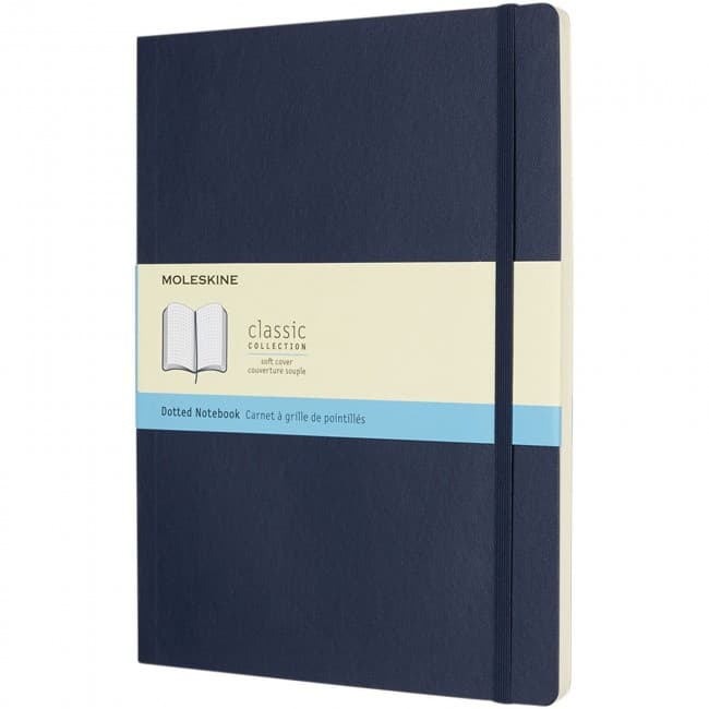 Custom Printed Classic XL soft cover notebook - dotted - Image 2