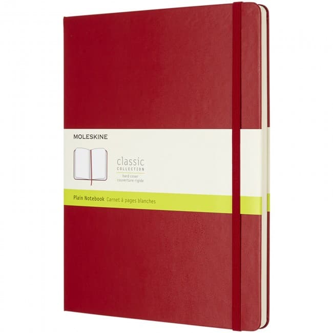 Custom Printed Classic XL hard cover notebook - plain - Image 1