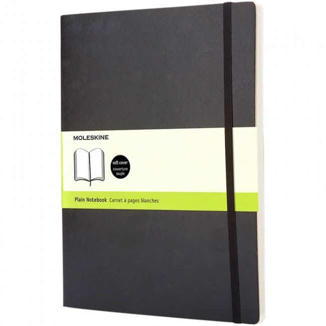 Custom Printed Classic XL soft cover notebook - plain - Image 3