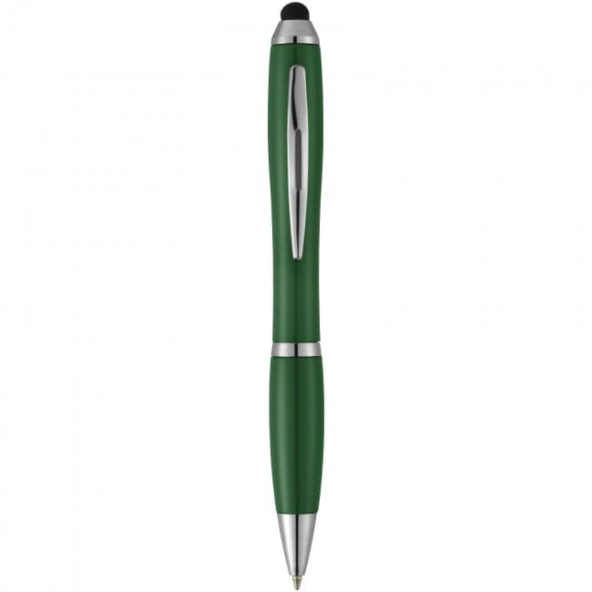 Custom Printed Nash coloured stylus ballpoint pen - Image 6