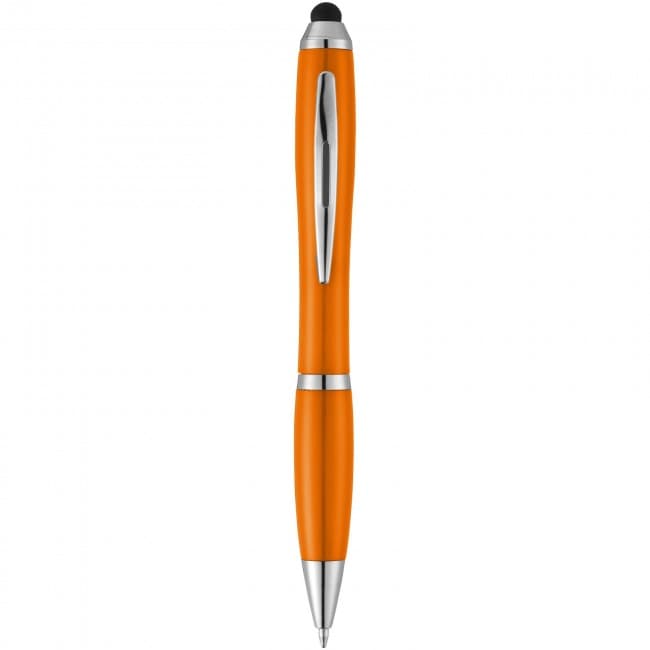 Custom Printed Nash coloured stylus ballpoint pen - Image 5