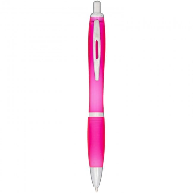 Custom Printed Nash frosted ballpoint pen - Image 1