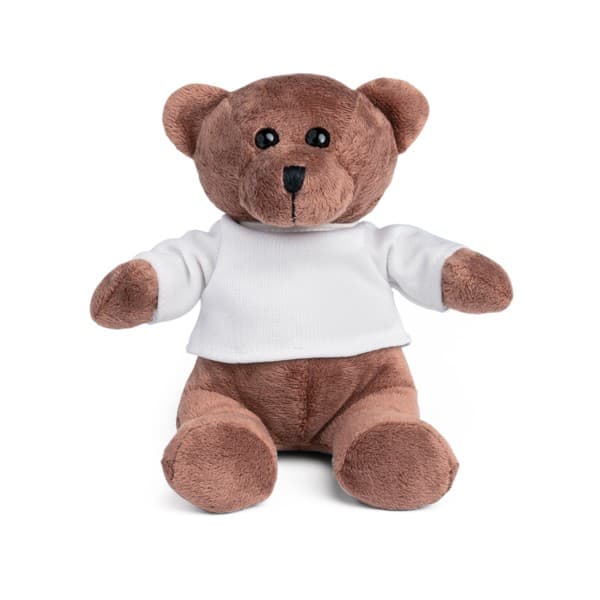 Custom Printed Plush Teddy Bear In A T-Shirt