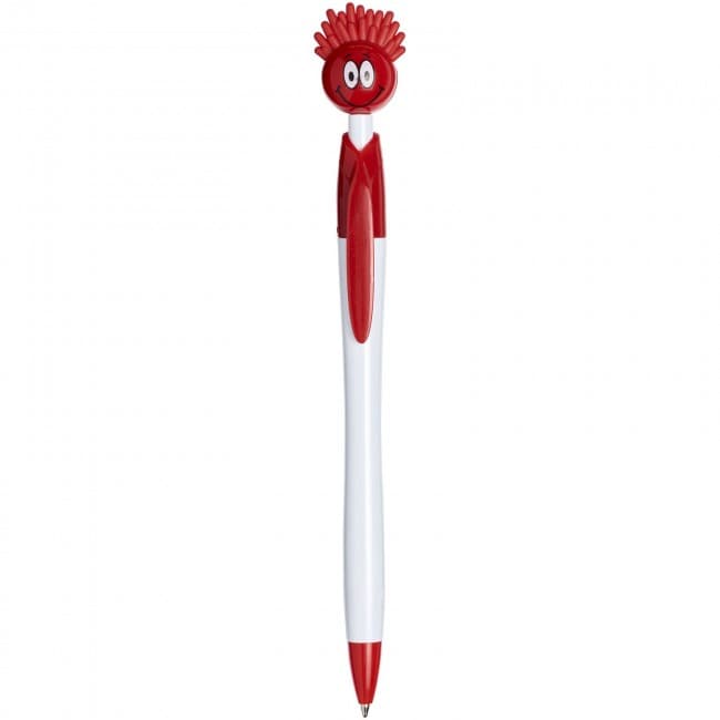 Custom Printed Smiley ballpoint pen-BK - Image 2