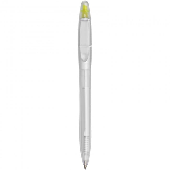 Custom Printed Sprint ballpoint pen with highlighter - Image 6