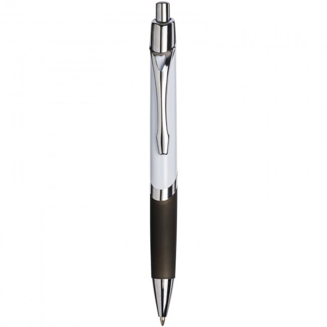 Custom Printed Ellipse ballpoint pen with white barrel - Image 4