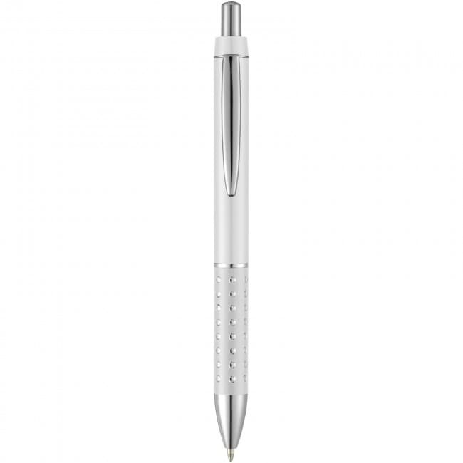 Custom Printed Bling ballpoint pen with aluminium grip - Image 6