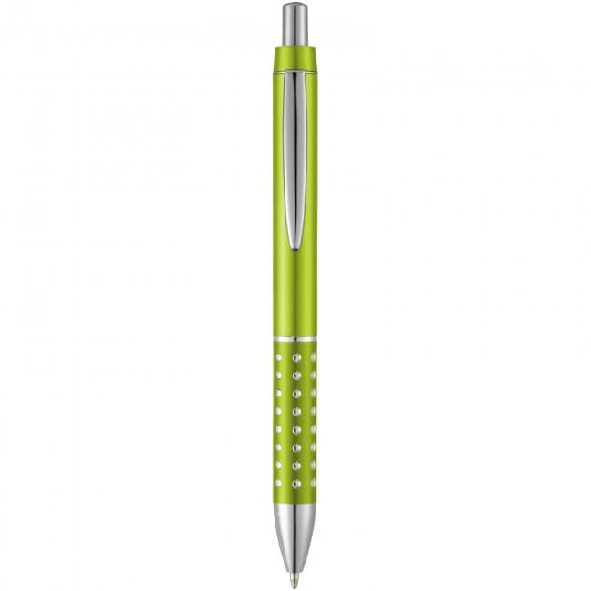 Custom Printed Bling ballpoint pen with aluminium grip - Image 5