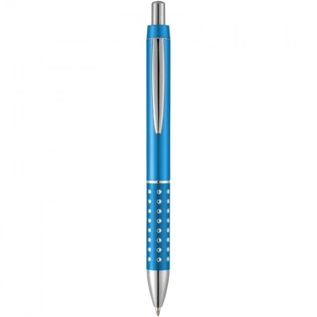 Custom Printed Bling ballpoint pen with aluminium grip - Image 3