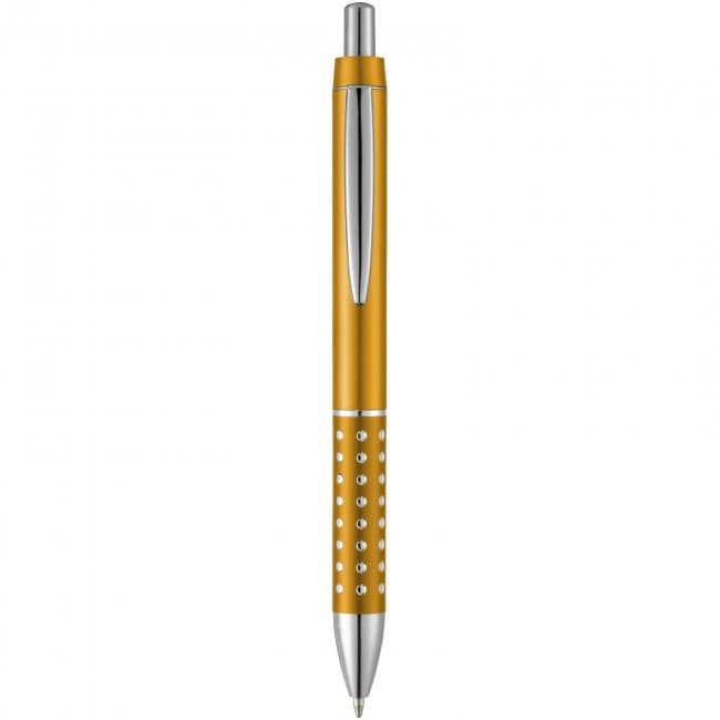 Custom Printed Bling ballpoint pen with aluminium grip - Image 2