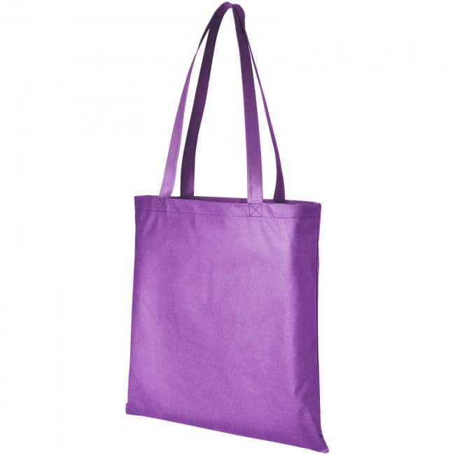 Custom Printed Zeus non-woven convention tote bag - Image 3