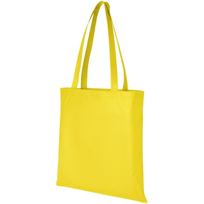 Custom Printed Zeus non-woven convention tote bag - Image 1