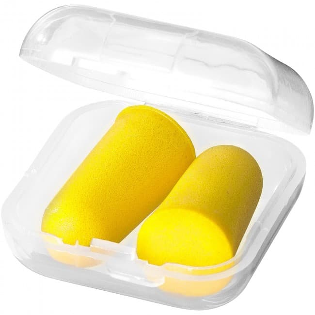 Custom Printed Serenity earplugs with travel case - Image 2