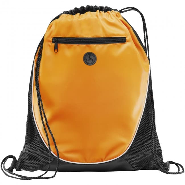 Custom Printed Peek drawstring backpack - Image 3