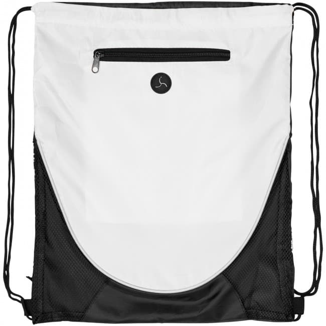 Custom Printed Peek drawstring backpack - Image 2