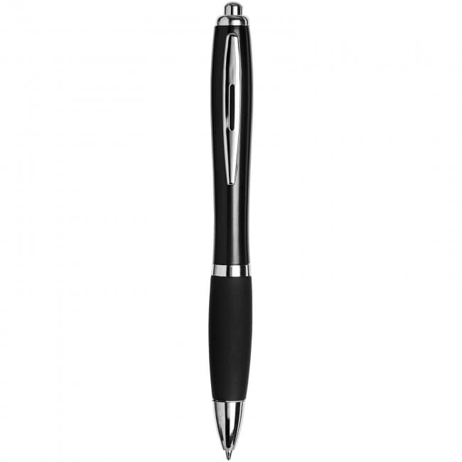 Custom Printed Curvy Ballpen : Black: - Image 9