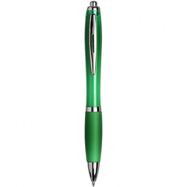 Custom Printed Curvy Ballpen : Black: - Image 4