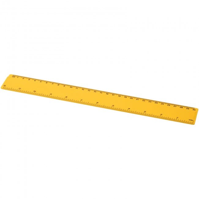 Custom Printed Renzo 30 cm plastic ruler - Image 3