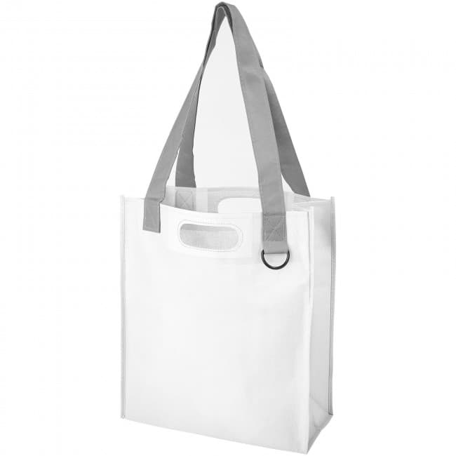 Custom Printed Expo non-woven tote bag - Image 5