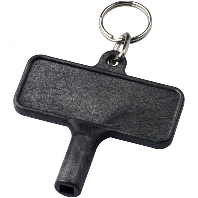 Custom Printed Largo plastic radiator key with keychain - Image 4