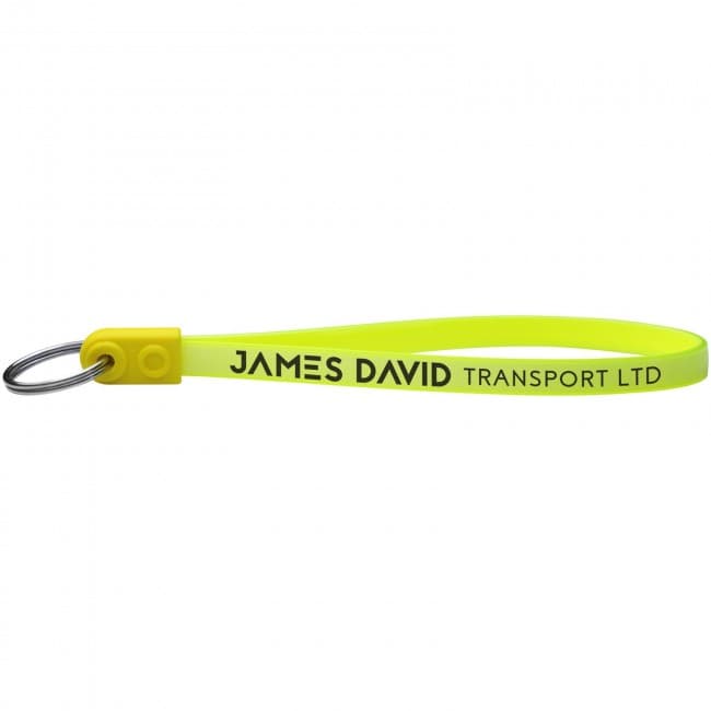 Custom Printed Ad-Loop ® Jumbo keychain - Image 2