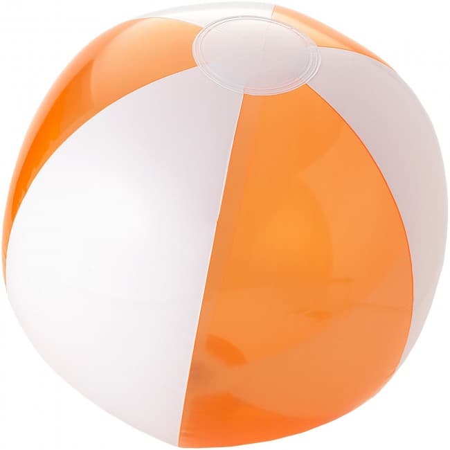 Custom Printed Bondi solid and transparent beach ball - Image 3