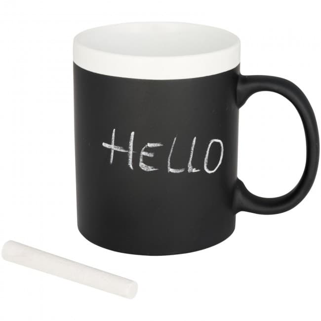 Custom Printed Chalk write mug - Image 4