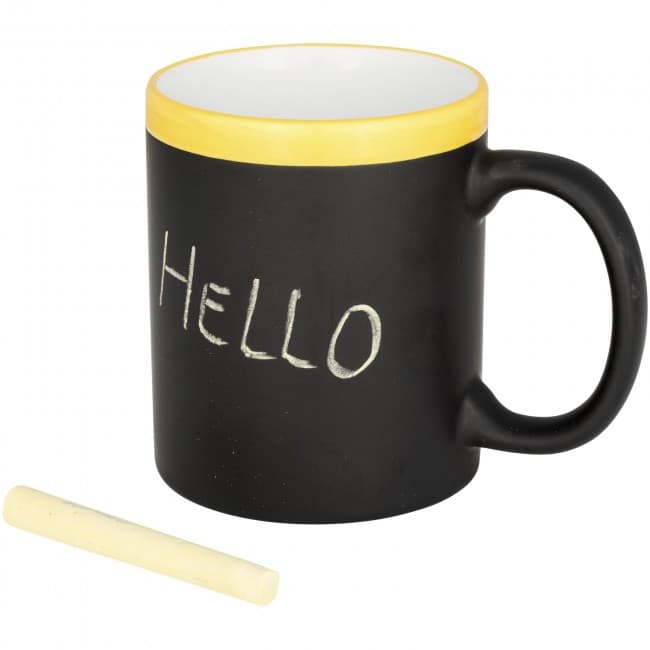 Custom Printed Chalk write mug - Image 1