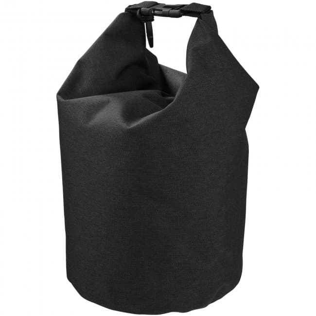 Custom Printed Traveller 5 litre heathered waterproof bag - Image 4