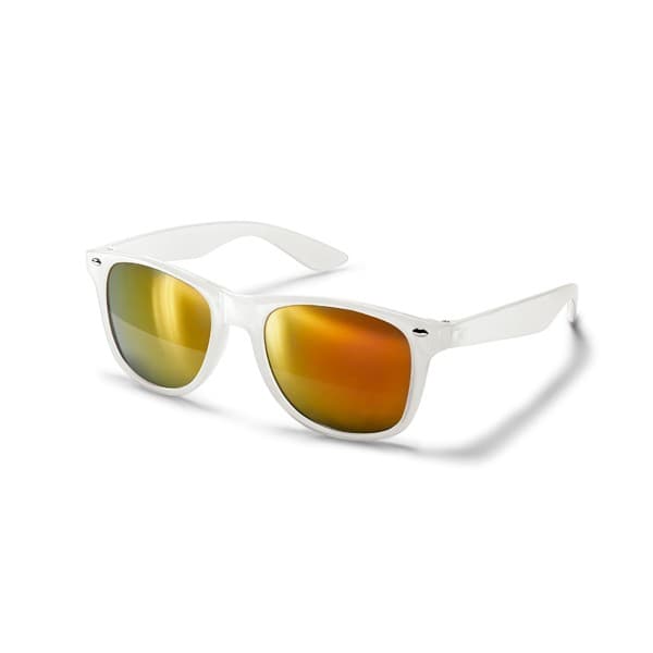 Custom Printed PC Sunglasses With Translucent Frames