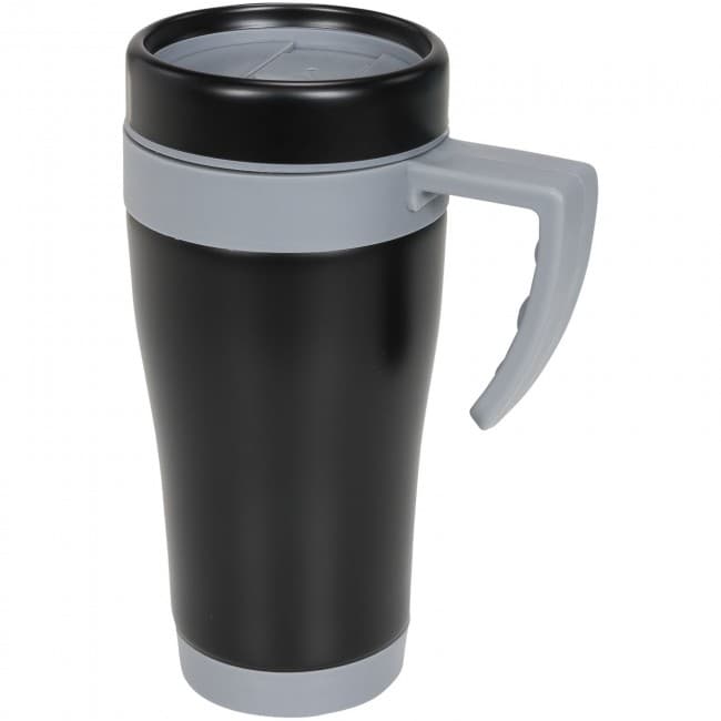 Custom Printed Cayo 400 ml insulated mug - Image 1