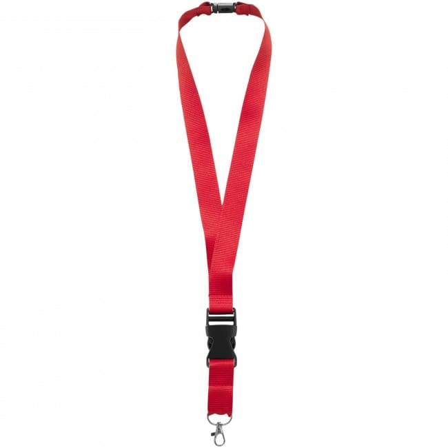 Custom Printed Yogi lanyard with detachable buckle - Image 7