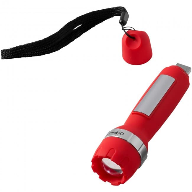 Custom Printed Rigel rechargeable USB torch - Image 1