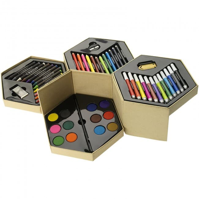 Custom Printed Pandora 52-piece colouring set