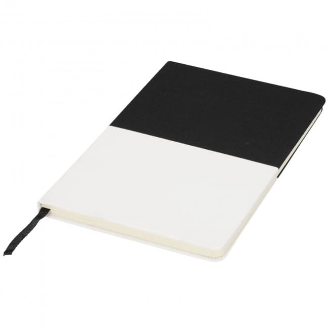 Custom Printed Two-tone A5 canvas notebook - Image 5