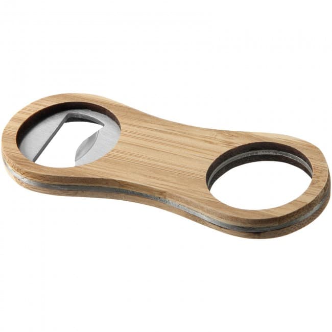 Custom Printed Barron bamboo bottle opener