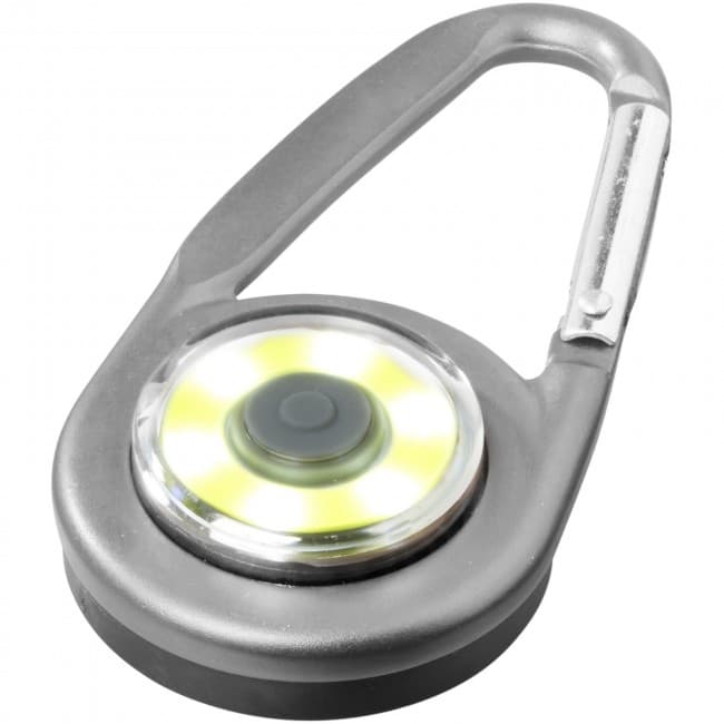 Custom Printed Eye COB light with carabiner - Image 3