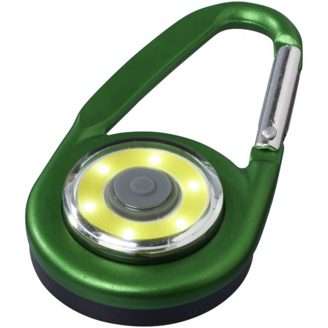 Custom Printed Eye COB light with carabiner - Image 2