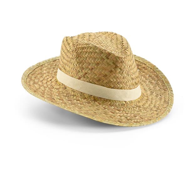 Custom Printed Natural Straw Hat