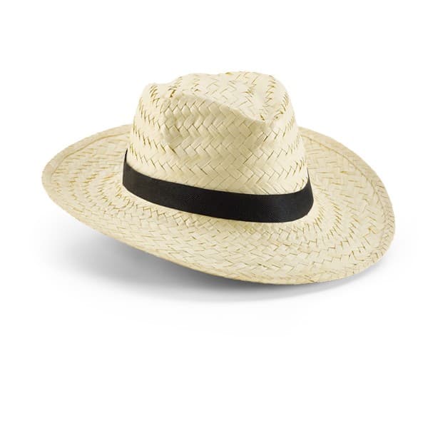 Custom Printed Natural Straw Hat