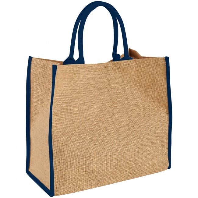 Custom Printed Harry large tote bag made from jute - Image 2