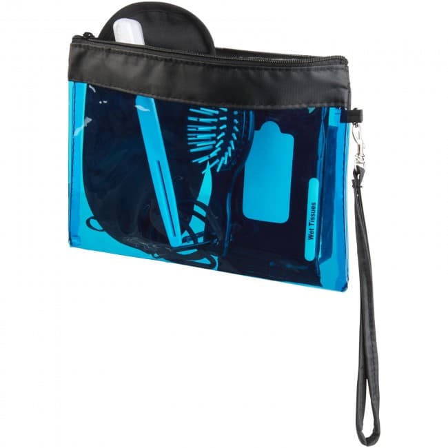 Custom Printed Sid seethrough travel pouch - Image 2