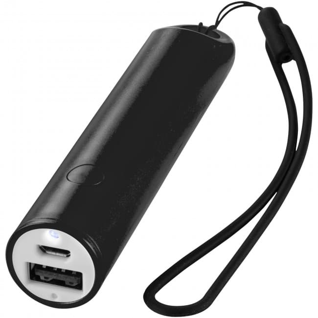 Custom Printed Bam 2200 mAh power bank with lanyard and LED light - Image 7