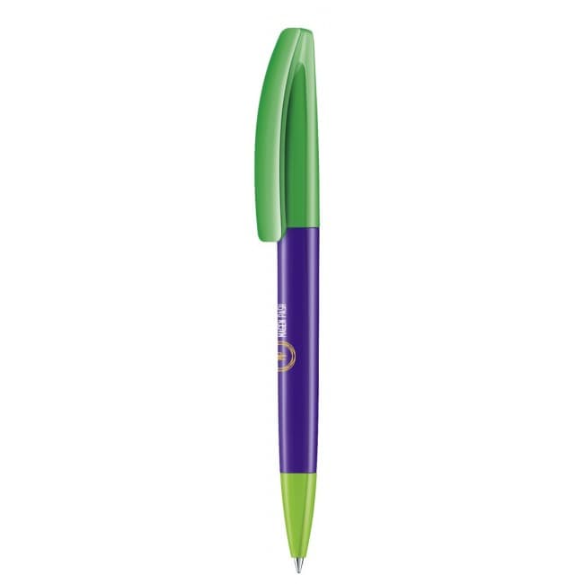 Custom Printed senator Bridge Mix & Match plastic ball pen (polished)