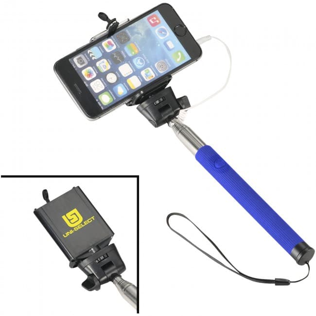 Custom Printed Wire extendable selfie stick - Image 5