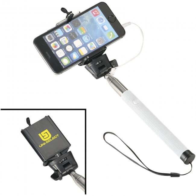 Custom Printed Wire extendable selfie stick - Image 4