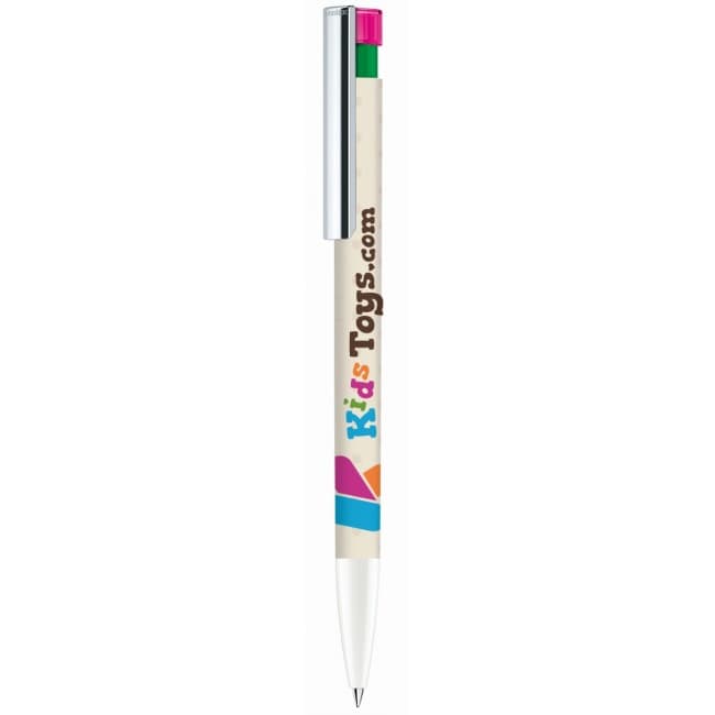 Custom Printed senator Liberty Mix & Match plastic ball pen (polished MC) - Image 2