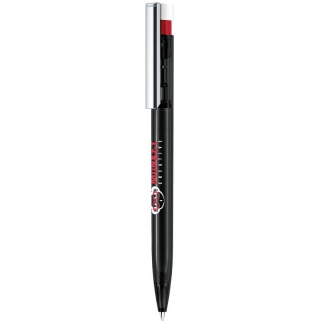 Custom Printed senator Liberty Mix & Match plastic ball pen (polished/clear MC)