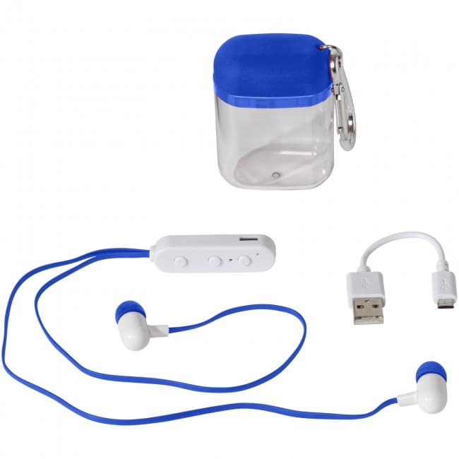 Custom Printed Budget Bluetooth® earbuds - Image 2